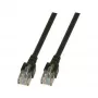 EFB-Elektronik RJ45 paikabli Cat.5e SF/UTP PVC CCA must 1m