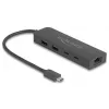 USB-jaotur DeLOCK 10 Gbps 2,5 Gigabit LAN ja PD 85 W