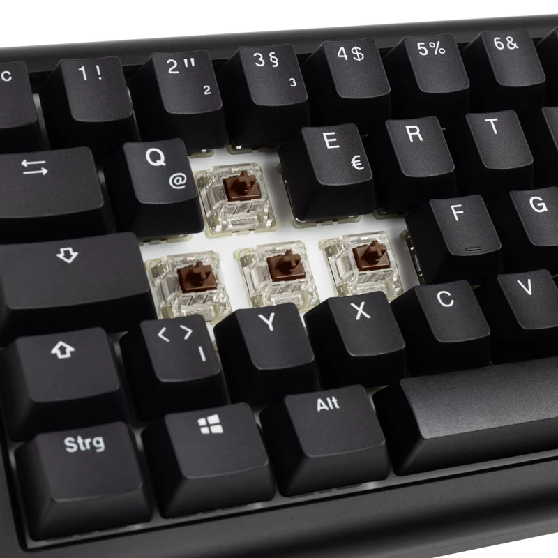 Ducky Tinker 65 klaviatuur Gaming USB QWERTY Must