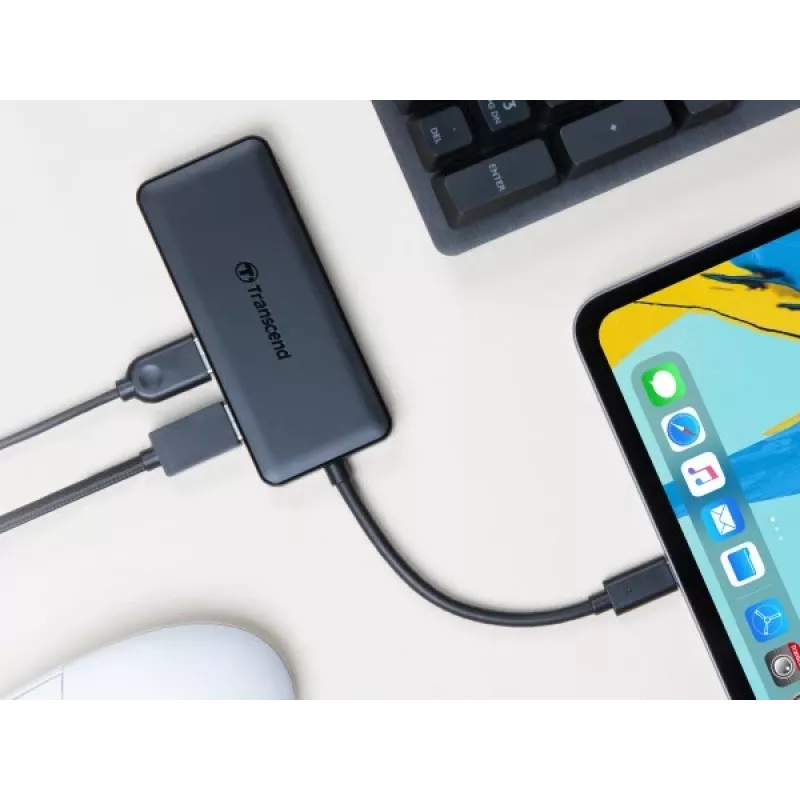 Transcend HUB5C USB 3.2 Gen 2 (3.1 Gen 2) USB-C Must