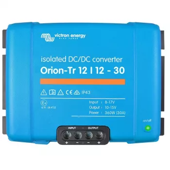 Victron Energy Orion-Tr 12/12-30A 360 W autotööstuse inverter (ORI121240110)