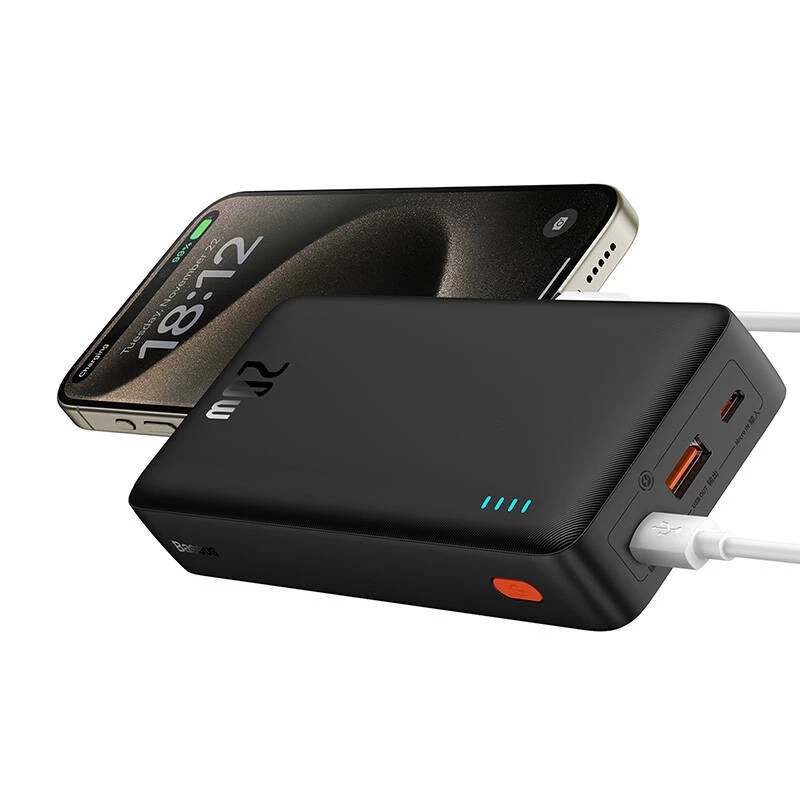 Baseus Airpow Liitiumpolümeer-akupank 20000 mAh 20 W Must