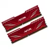 Lauaarvuti DDR4 RAM AFOX 2×16GB 3200MHz CL16 1.35V Unbuffered XMP2 Red