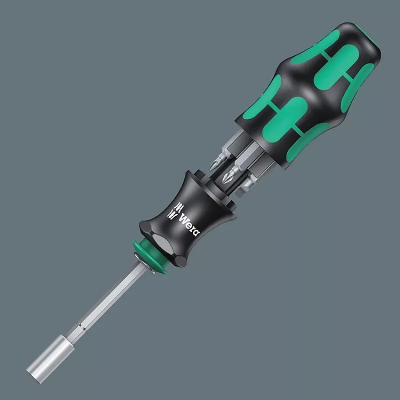 Wera 6-osaline KK28 Kraftform kompaktne bithoidikuga kruvikeerajakomplekt