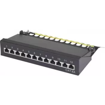 Renkforce 12 pordiga võrguparanduskarp 25,4 cm (10) CAT 6a 1 HE (RF-3353154)