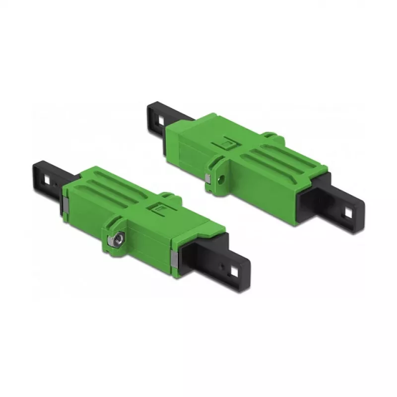 Kiudoptiline adapter DeLOCK E2000 Simplex emane - Simplex emane