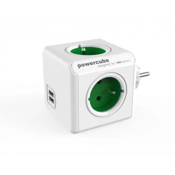Allocacoc PowerCube Originaal USB Type E pistikupesa