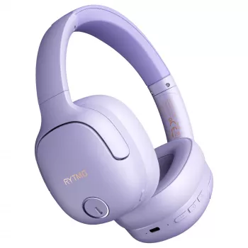 Kõrvaklapid MANTA HDP1001PU Rytmo Elegance lilla kõrvapealsed juhtmega, mudel HDP1001PU