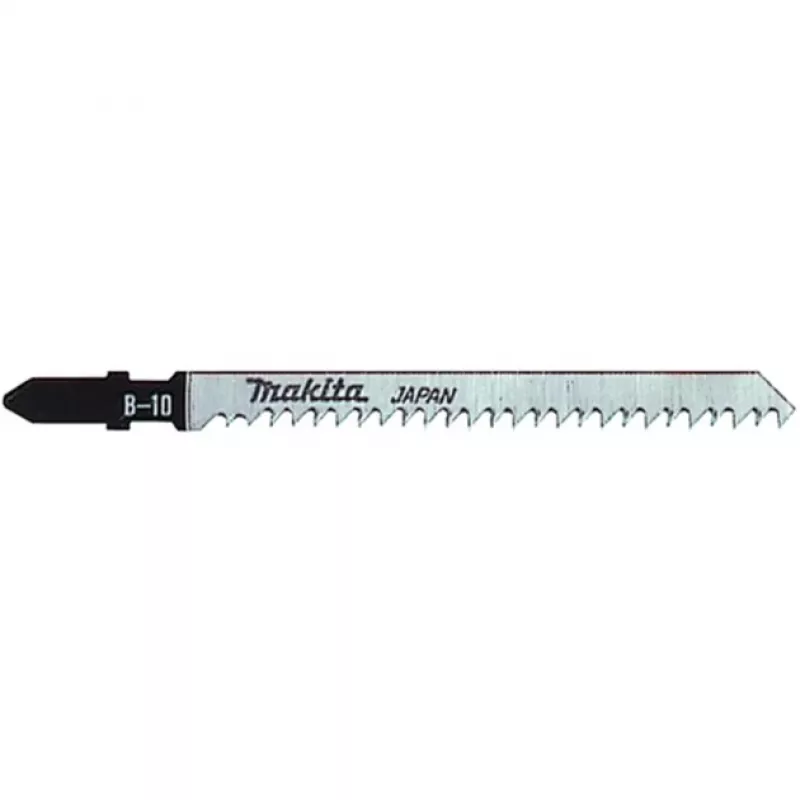 Makita B-10 - Haushaltssägeblatt - für Holz, Kunststoff, Sperrholz - T-Schaft - Länge: 105 mm (Packung mit 5)