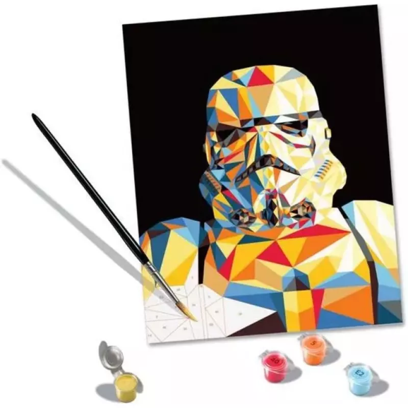 CreArt Star Wars - Stormtrooper, maalimine