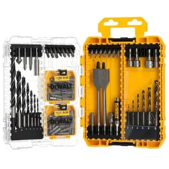 DeWalt komplekt 100 Pozi kruvi — kinnitusvahendite komplekt, sorteeritud suurused puidu- ja metallirakendusteks