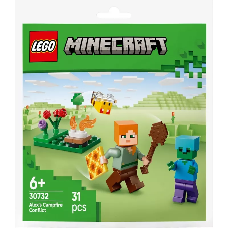 Bricks Minecraft 30732 Alexi lõkke konflikt