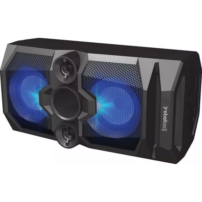 Rebeltec SoundBox 480 kaasaskantav Bluetooth stereokõlar must, 50W RMS
