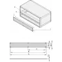 SCHROFF PART.FRONT PANEL 1U 84HP - Rack-Accessory (20850426)