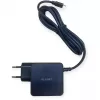 Toiteplokk ALLNET PSU-GaNPD-USB-F1C-45W 45W USB-C PD laadija 2 m kaabli ja EL-pistikuga