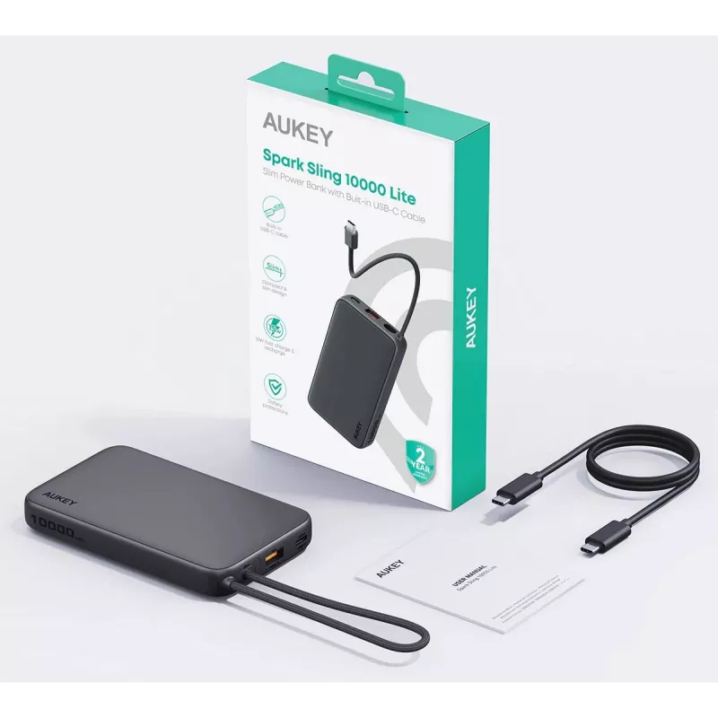 PB-Y53P akupank 10000mAh 22.5W 4xUSB