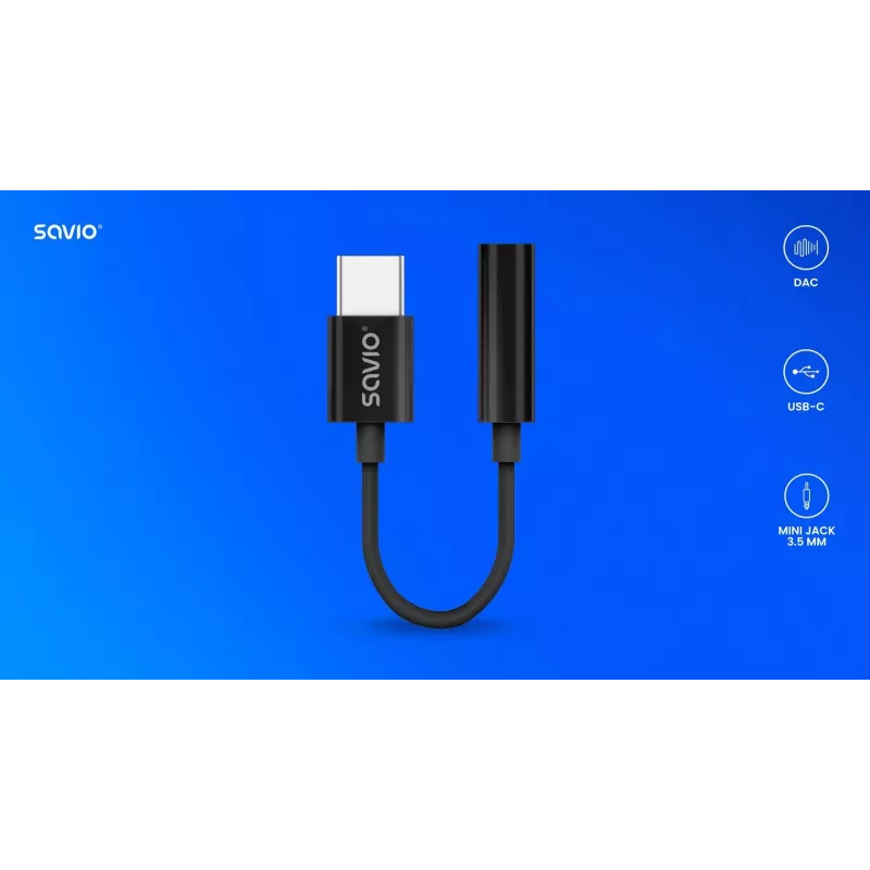 Heliadapter USB-C 3,5 mm AK-74