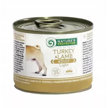NATURE'S PROTECTION Adult Light Turkey and Lamb - märg koeratoit - 200 g