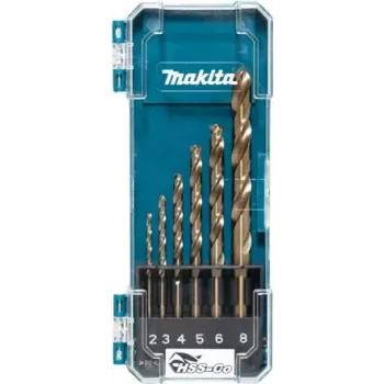Makita D-75758 puuriterade komplekt HSS-Co 6 osaline (D-75758)