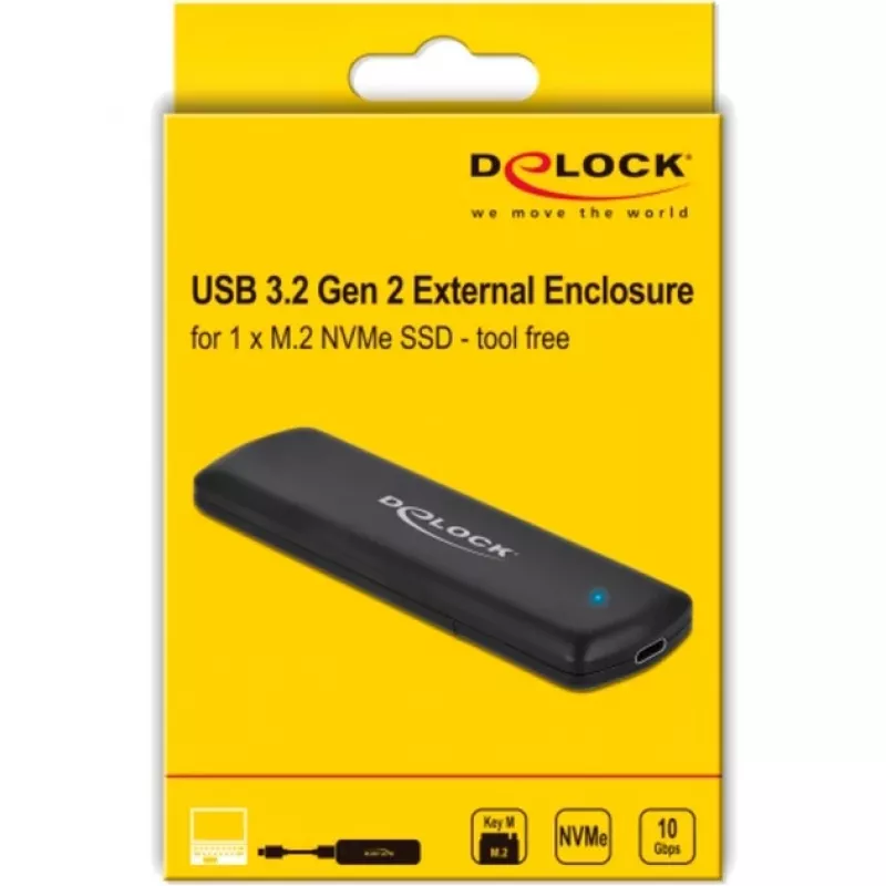 SSD-korpus DeLOCK 42615 must M.2