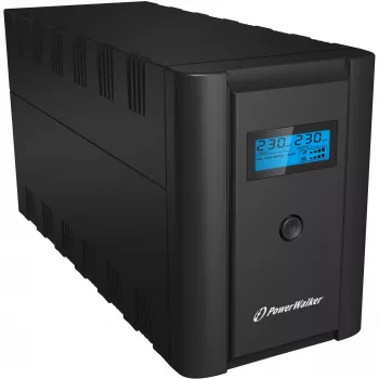 PowerWalker VI 2200 LCD/IEC katkematu toiteallikas (UPS) Liin-interaktiivne 2,2 kVA 1200 W 6 vahelduvvoolu pistikupesa