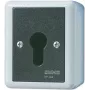 Võtmega lüliti JUNG 806.28 G — 2P, juhtmega, 250 V AC, 16 A, must/valge