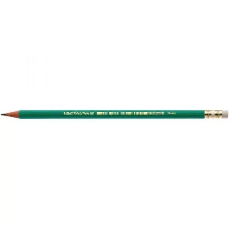 BIC pliiatsid EVOLUTION ORIGINAL kustutuskummiga, HB, 1 tk. 083924