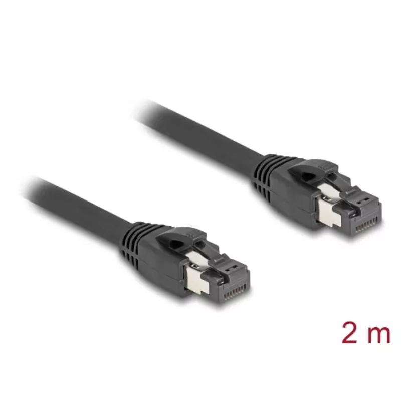 DeLOCK RJ45 võrgukaabel Cat.8.1 S/FTP 2m 40Gbps must
