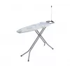 Täissuuruses triikimislaud VILEDA Bravo Plus 143032 — reguleeritav kõrgus 80–97 cm, laud 380×1200 mm, terasvõrgust pealispind
