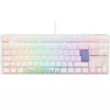 Ducky One 3 Classic Pure Valge TKL mänguriklaviatuur RGB LED - MX-Brown klaviatuur USB Saksa valge (DKON2187ST-BDEPDPWWWSC1)