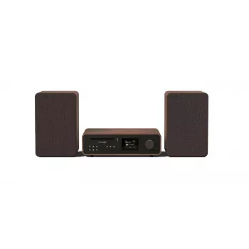 Pure Classic Stereo HiFi-Audiosystem 100W DAB+ Bluetooth Wi-Fi CD Must walnut