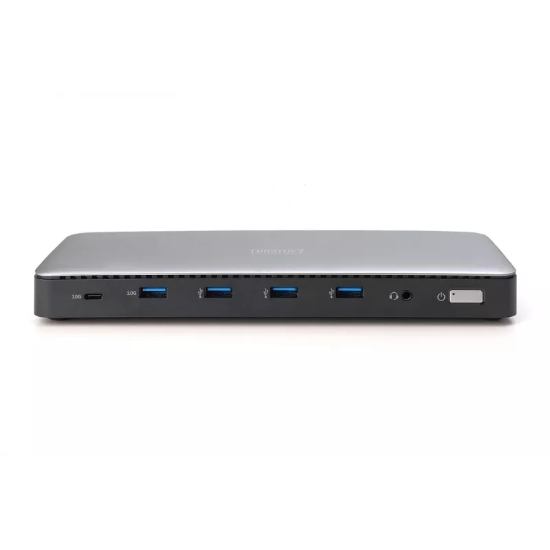 Digitus USB-C dokkimisjaam 13 pordiga USB 3.2 Gen 2 4K Ultra HD