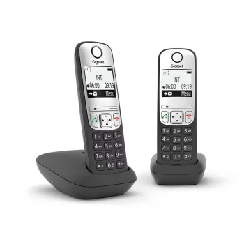 Juhtmeta telefon Gigaset A690 A Duo must