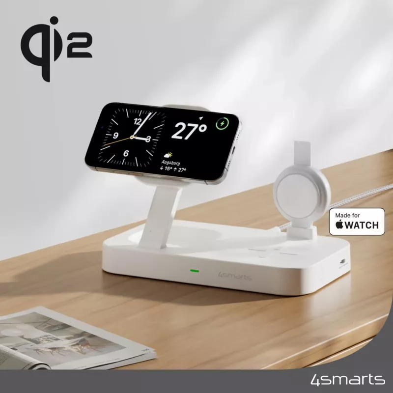 4smarts 540999 toiteadapter valge