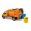 BRUDER mudelsõiduk MB Sprinter munitsipaalprügiauto BR-02682, mänguauto koopia