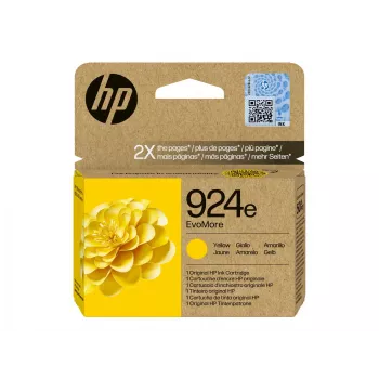 HP 924e EvoMore kollane originaal tindikassett