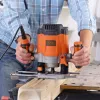 Ruuter/trimmer Must & Decker KW1200EKA-QS — kompaktne ruuter reguleeritavate sügavusseadetega, ergonoomiline disain