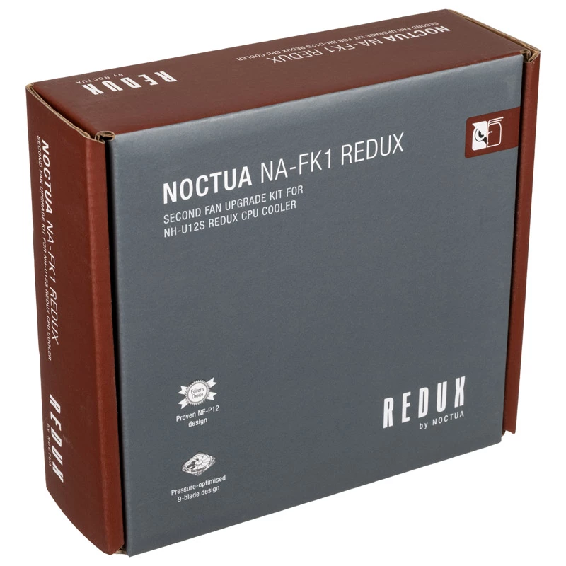 Ventilaator Noctua NA-FK1 120 mm — 12 V PWM korpuse ventilaator, 1700 p/min, 120,2 m³/h, 25,1 dB