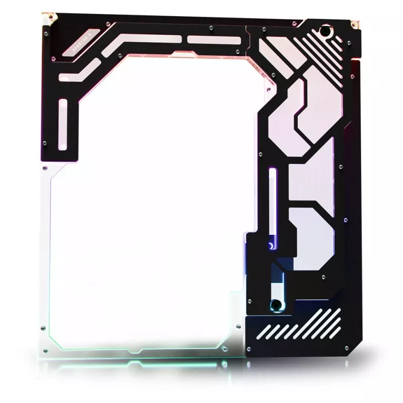 Korpuse külgpaneel Singularity Spectre 4 Aevum Dual Loop Side Panel Acrylic Clear must