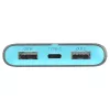 PowerBank EnerGo 10000mAh hall-sinine