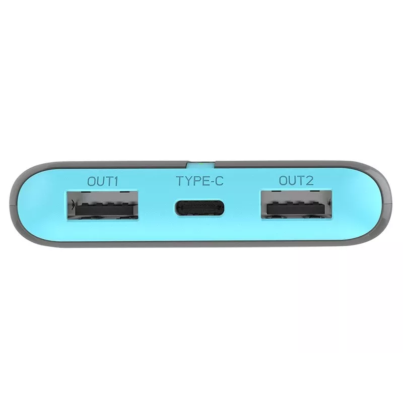 PowerBank EnerGo 10000mAh hall-sinine