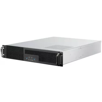 SilverStone RM23-502 Rackmount Server Chassis, ATX, USB 3.0 - 2U - Must