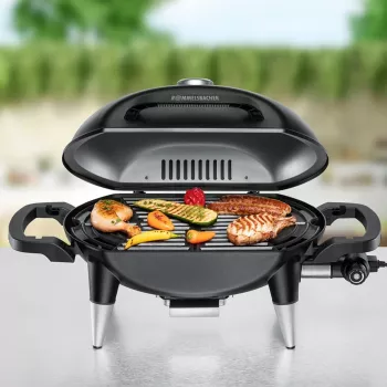 ROMMELSBACHER BBQ 4000, 2200 W, grill, elektriline, 300 °C, lauale, roostevaba