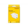 Laadija DeLOCK USB GaN laadija USB USB-C PD 3.0 ja USB Type-A 48 W