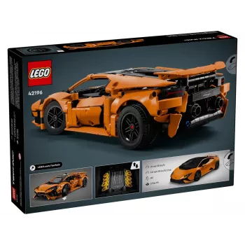 LEGO TECHNIC 42196 Lamborghini Huracán Tecnica oranž