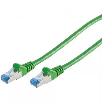 Võrgukaabel S/CONN 75711-G 1m Cat6a S/FTP roheline