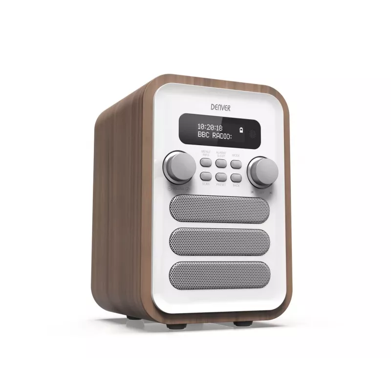 Isiklik raadio Denver DAB-48Valge