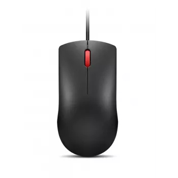 Lenovo 120 juhtmega USB-A hiir — must, mõlemakäeline, 1600 DPI, 3 nuppu, 1,5 m kaabel