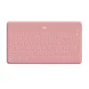 Logitech Keys-To-Go - klaviatuur - Bluetooth - QWERTY - hispaania - roosakas - Apple iPad/iPhone/TV jaoks
