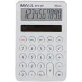 Jakob Maul GmbH Kalkulaator ECO MD 1 10 numbrikohta Valge päikeseenergial – ilma patareita (7275002)
